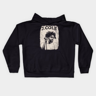 Vintage Distressed J. Cole Kids Hoodie